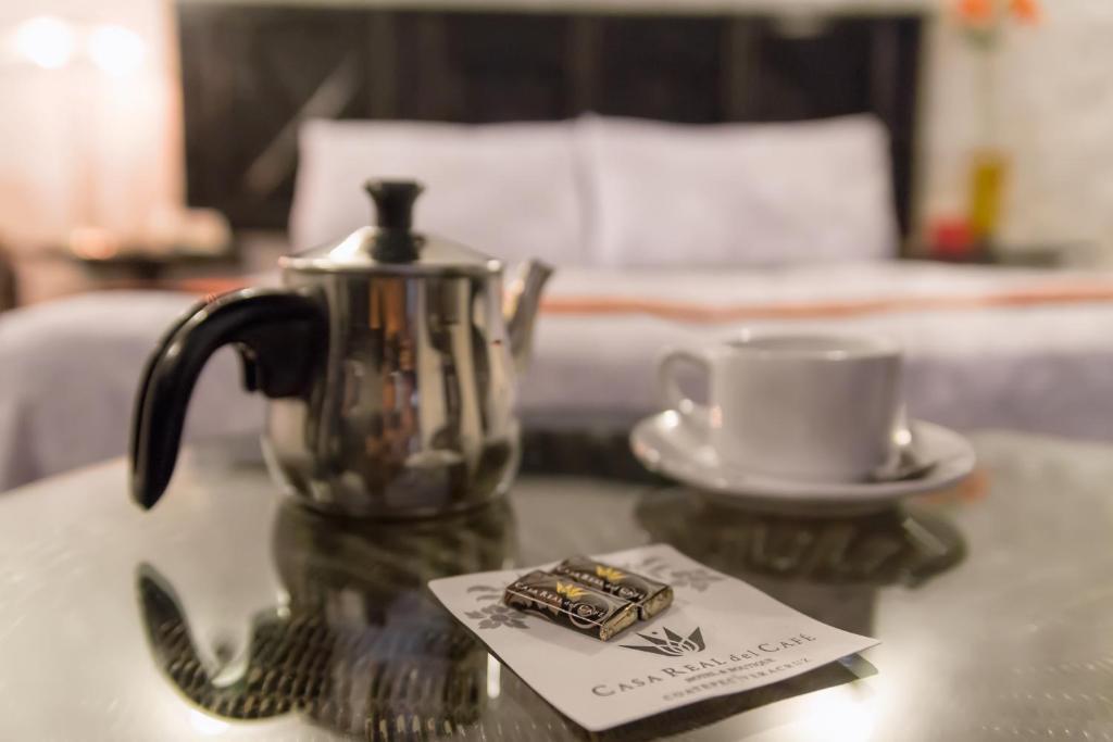 Hotel Casa Real Del Cafe 코아테펙 객실 사진